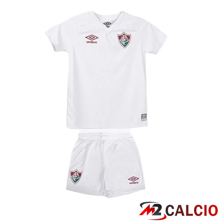 Maglie Calcio Personalizzate,Tute Calcio Squadre,Maglia Nazionale Italiana Calcio | Maglie Calcio Fluminense Bambino Seconda Bianco 2022/2023