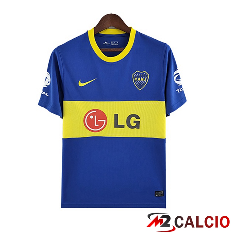 Maglie Calcio Personalizzate,Tute Calcio Squadre,Maglia Nazionale Italiana Calcio | Maglie Calcio Boca Juniors Retro Prima Blu 2010-2011