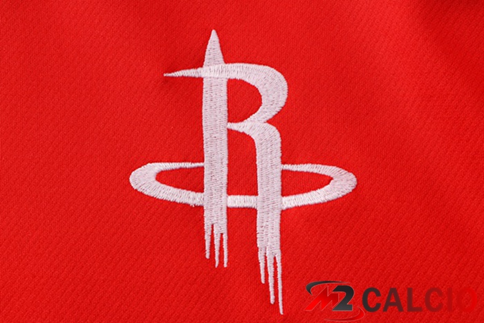 Insieme Giacca Con Cappuccio Tuta Houston Rockets Rosso 2022/2023