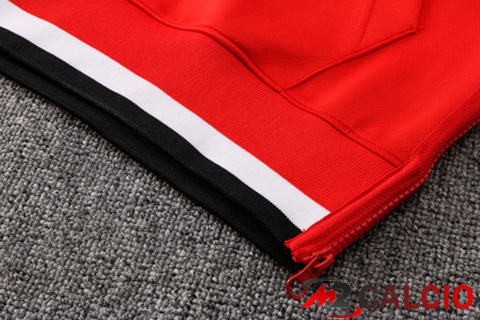 Insieme Giacca Con Cappuccio Tuta Houston Rockets Rosso 2022/2023