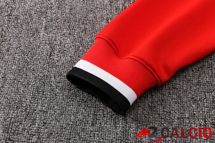 Insieme Giacca Con Cappuccio Tuta Houston Rockets Rosso 2022/2023