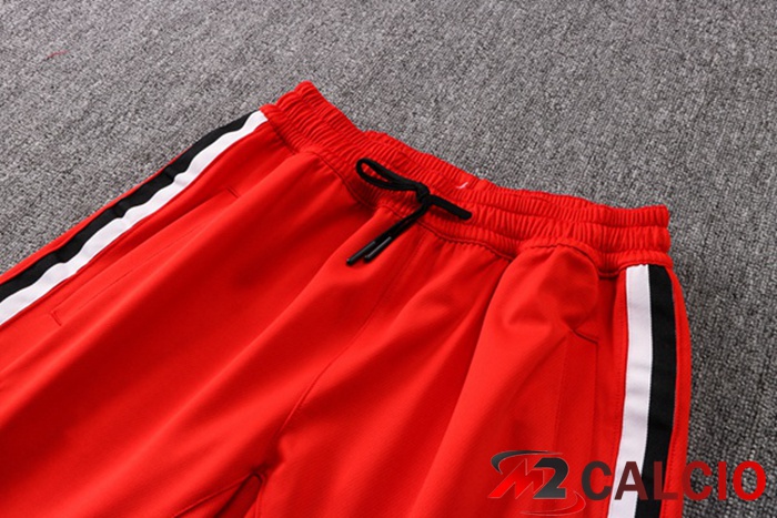 Insieme Giacca Con Cappuccio Tuta Houston Rockets Rosso 2022/2023