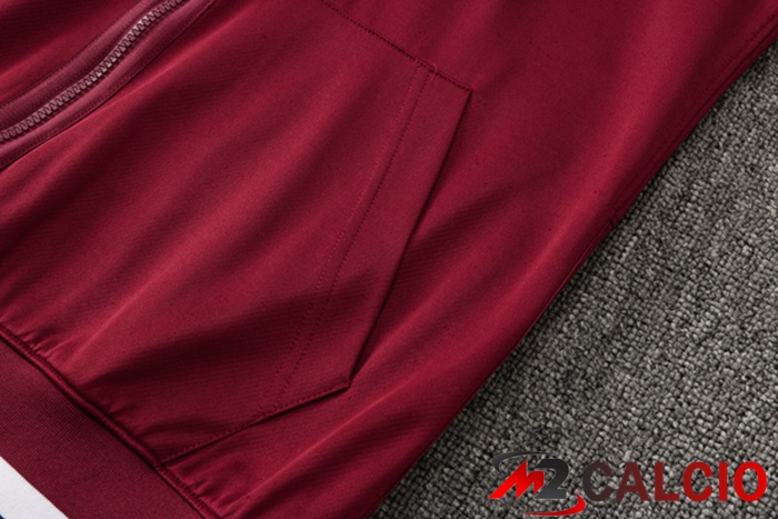 Insieme Giacca Con Cappuccio Tuta Miami Heat Rosso 2022/2023