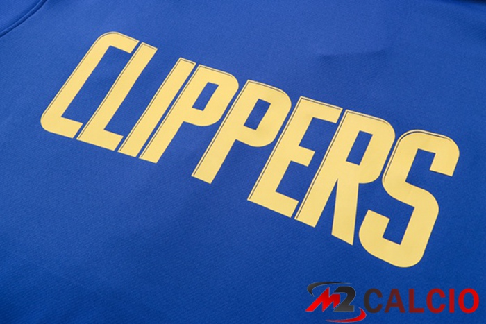 Insieme Giacca Con Cappuccio Tuta LA Clippers Blu 2022/2023