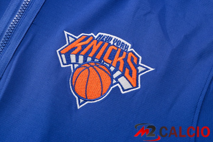 Insieme Giacca Con Cappuccio Tuta New York Knicks Blu 2022/2023