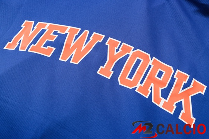 Insieme Giacca Con Cappuccio Tuta New York Knicks Blu 2022/2023