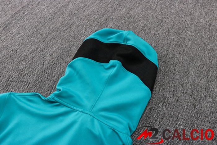 Insieme Giacca Con Cappuccio Tuta Charlotte Hornets Blu 2022/2023