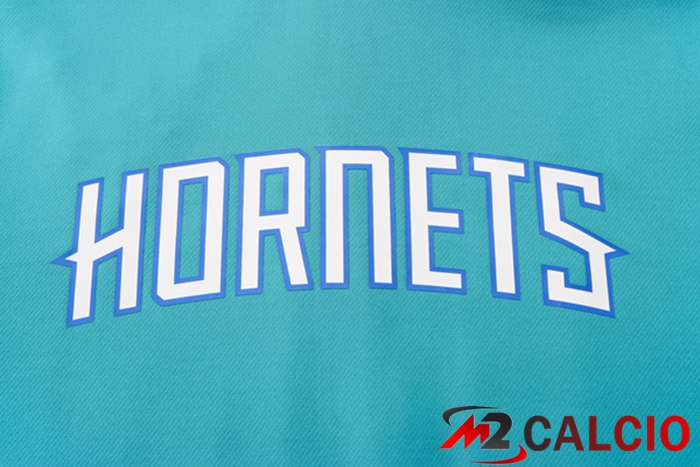 Insieme Giacca Con Cappuccio Tuta Charlotte Hornets Blu 2022/2023