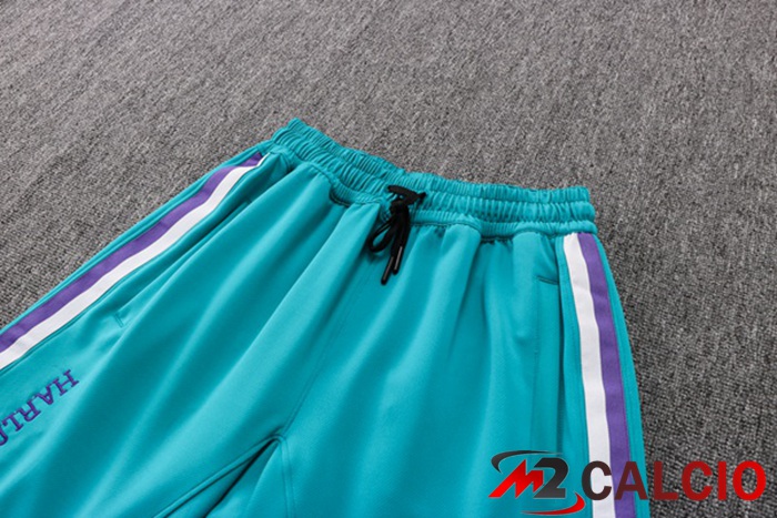 Insieme Giacca Con Cappuccio Tuta Charlotte Hornets Blu 2022/2023