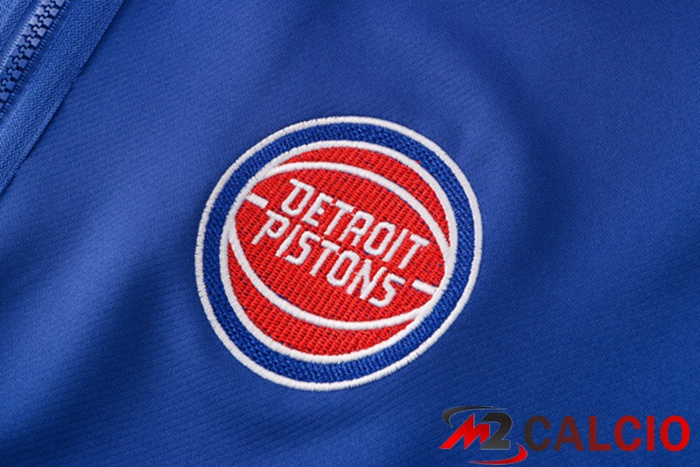 Insieme Giacca Con Cappuccio Tuta Detroit Pistons Blu 2022/2023