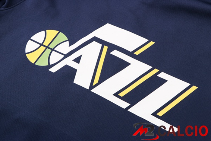 Insieme Giacca Con Cappuccio Tuta Utah Jazz Blu Reale 2022/2023