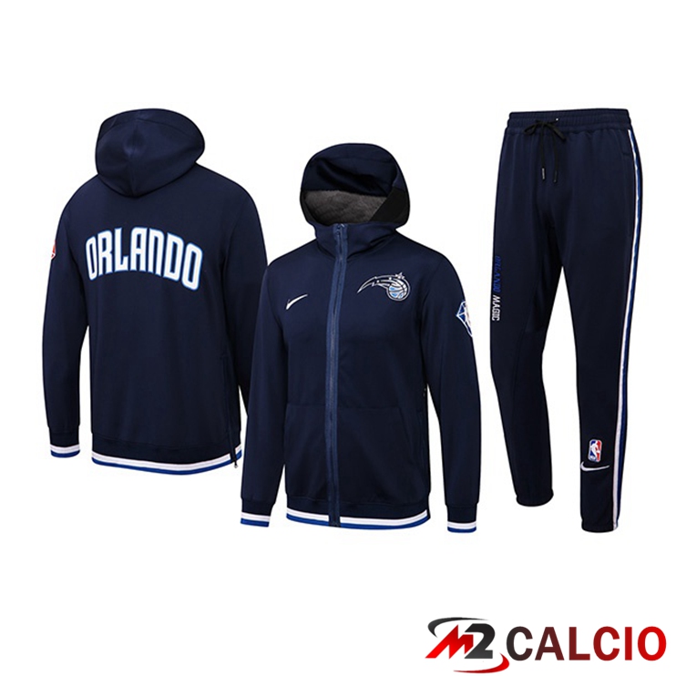 Insieme Giacca Con Cappuccio Tuta Orlando Magic Blu Reale 2022/2023