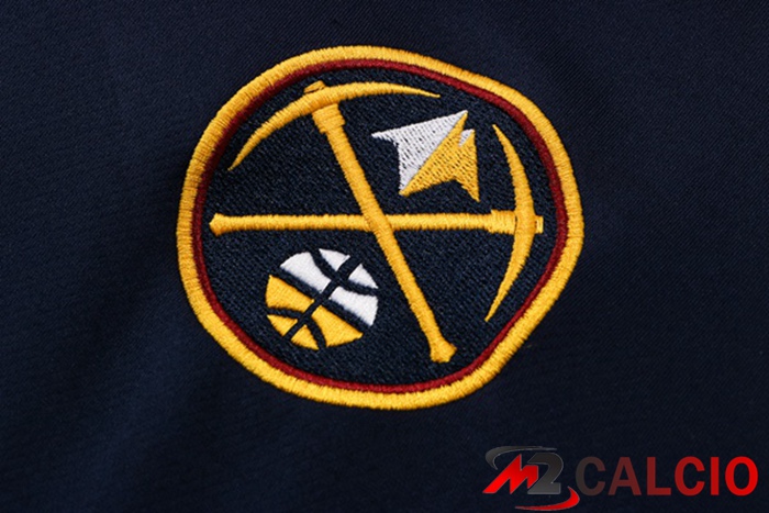 Insieme Giacca Con Cappuccio Tuta Denver Nuggets Blu Reale 2022/2023