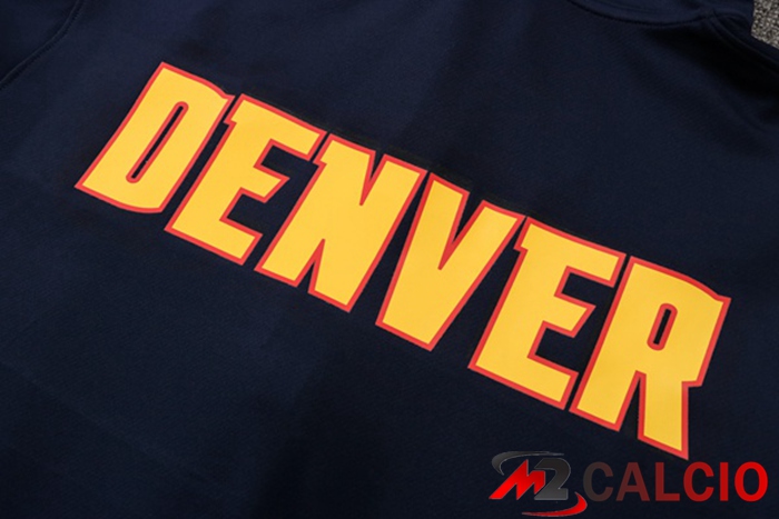Insieme Giacca Con Cappuccio Tuta Denver Nuggets Blu Reale 2022/2023