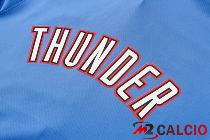 Insieme Giacca Con Cappuccio Tuta Oklahoma City Thunder Blu 2022/2023