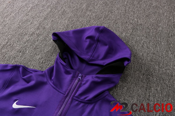 Insieme Giacca Con Cappuccio Tuta Sacramento Kings Viola 2022/2023