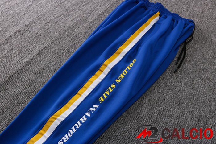 Insieme Giacca Con Cappuccio Tuta Golden State Warriors Blu 2022/2023