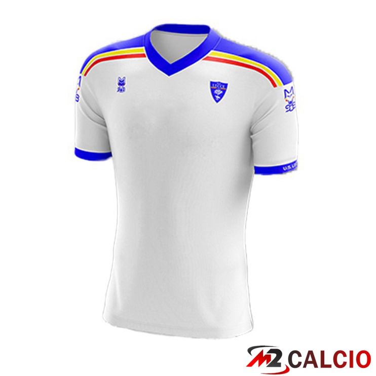 Maglie Calcio Personalizzate,Tute Calcio Squadre,Maglia Nazionale Italiana Calcio | Maglie Calcio Lecce Seconda Bianco 2022/2023