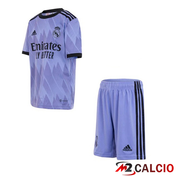 Maglie Calcio Personalizzate,Tute Calcio Squadre,Maglia Nazionale Italiana Calcio | Maglie Calcio Real Madrid Bambino Seconda Porpora 2022/2023