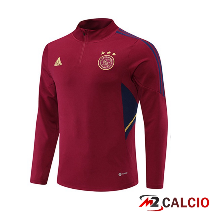 Maglie Calcio Personalizzate,Tute Calcio Squadre,Maglia Nazionale Italiana Calcio | Felpe Allenamento AFC Ajax Rosso 2022/2023