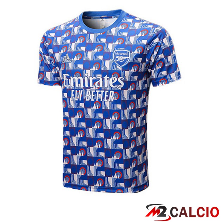 Maglie Calcio Personalizzate,Tute Calcio Squadre,Maglia Nazionale Italiana Calcio | T Shirt Allenamento Arsenal Blu 2022/2023