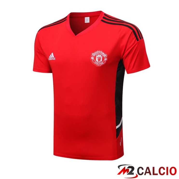 Maglie Calcio Personalizzate,Tute Calcio Squadre,Maglia Nazionale Italiana Calcio | T Shirt Allenamento Manchester United Rosso 2022/2023