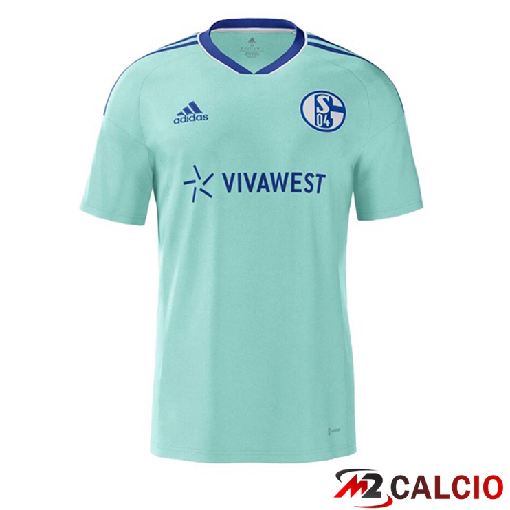 Maglie Calcio Personalizzate,Tute Calcio Squadre,Maglia Nazionale Italiana Calcio | Maglie Calcio Schalke 04 Terza Verde 2022/2023