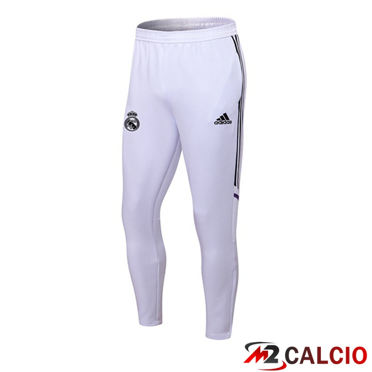 Maglie Calcio Personalizzate,Tute Calcio Squadre,Maglia Nazionale Italiana Calcio | Pantaloni Da Allenamento Real Madrid Bianco 2022/2023