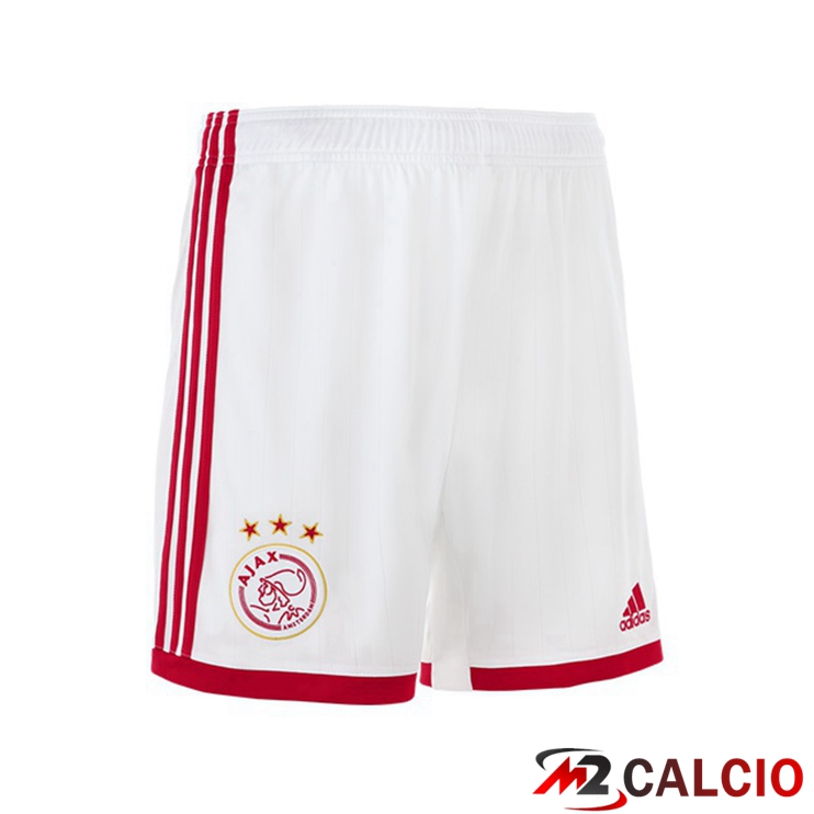 Maglie Calcio Personalizzate,Tute Calcio Squadre,Maglia Nazionale Italiana Calcio | Pantaloncini Calcio AFC Ajax Prima Bianco Rosso 2022/2023