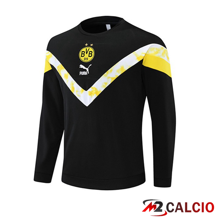 Maglie Calcio Personalizzate,Tute Calcio Squadre,Maglia Nazionale Italiana Calcio | Felpe Allenamento Dortmund BVB Nero 2022/2023