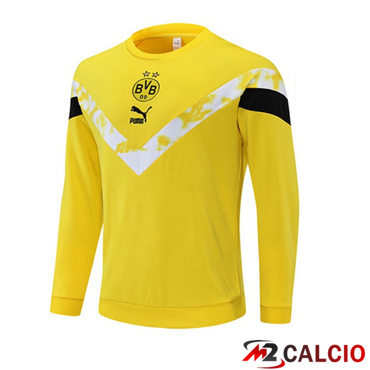 Maglie Calcio Personalizzate,Tute Calcio Squadre,Maglia Nazionale Italiana Calcio | Felpe Allenamento Dortmund BVB Giallo 2022/2023