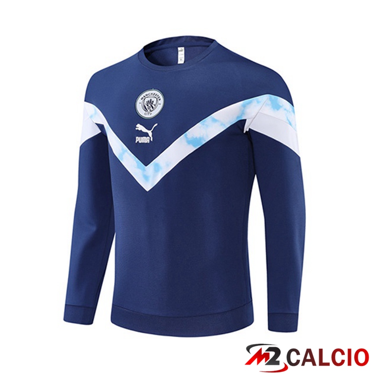 Maglie Calcio Personalizzate,Tute Calcio Squadre,Maglia Nazionale Italiana Calcio | Felpe Allenamento Manchester City Blu 2022/2023