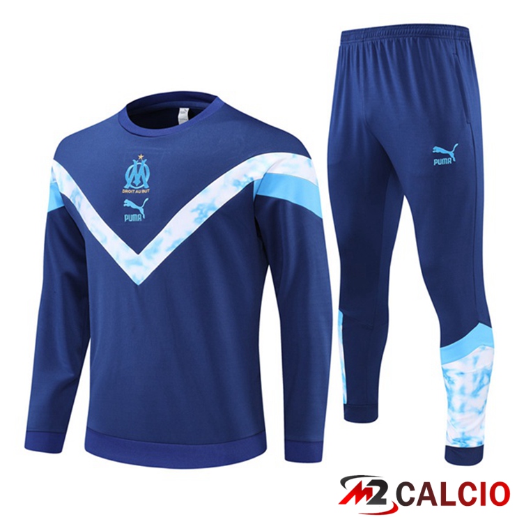 Maglie Calcio Personalizzate,Tute Calcio Squadre,Maglia Nazionale Italiana Calcio | Tuta Calcio Marsiglia OM Blu 2022/2023