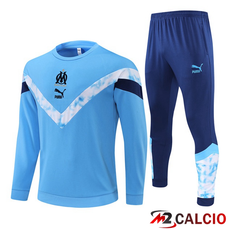 Maglie Calcio Personalizzate,Tute Calcio Squadre,Maglia Nazionale Italiana Calcio | Tuta Calcio Marsiglia OM Blu 2022/2023