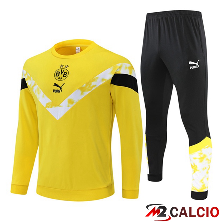 Maglie Calcio Personalizzate,Tute Calcio Squadre,Maglia Nazionale Italiana Calcio | Tuta Calcio Dortmund BVB Giallo 2022/2023