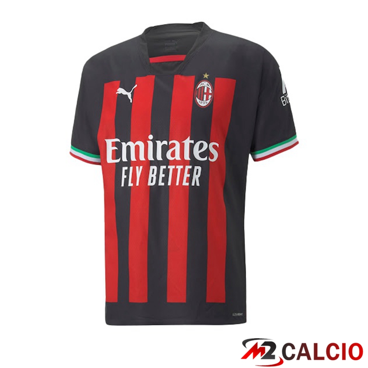 Maglie Calcio Personalizzate,Tute Calcio Squadre,Maglia Nazionale Italiana Calcio | Maglie Calcio AC Milan Prima Rosso 2022/2023