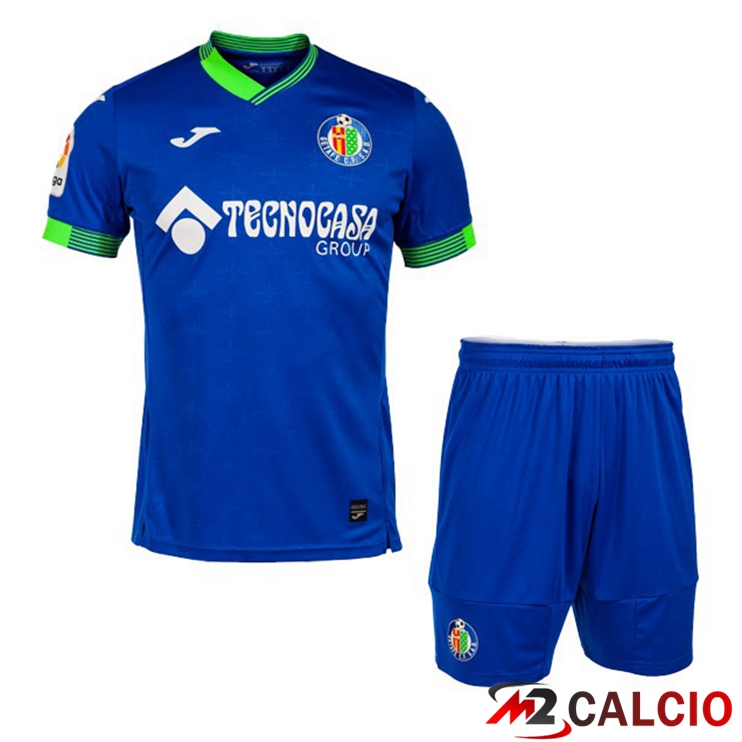 Maglie Calcio Personalizzate,Tute Calcio Squadre,Maglia Nazionale Italiana Calcio | Maglie Calcio FC Getafe CF Bambino Prima Blu 2022/2023