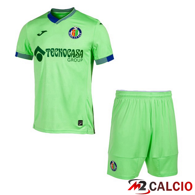 Maglie Calcio Personalizzate,Tute Calcio Squadre,Maglia Nazionale Italiana Calcio | Maglie Calcio FC Getafe CF Bambino Terza Verde 2022/2023