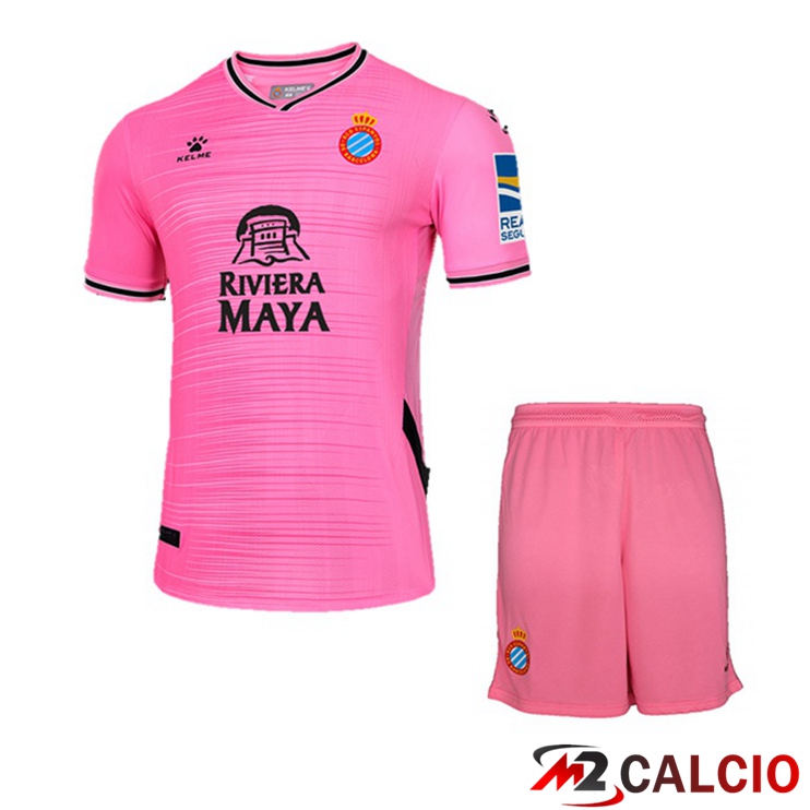 Maglie Calcio Personalizzate,Tute Calcio Squadre,Maglia Nazionale Italiana Calcio | Maglie Calcio FC RCD Espanyol Bambino Seconda Rosa 2022/2023