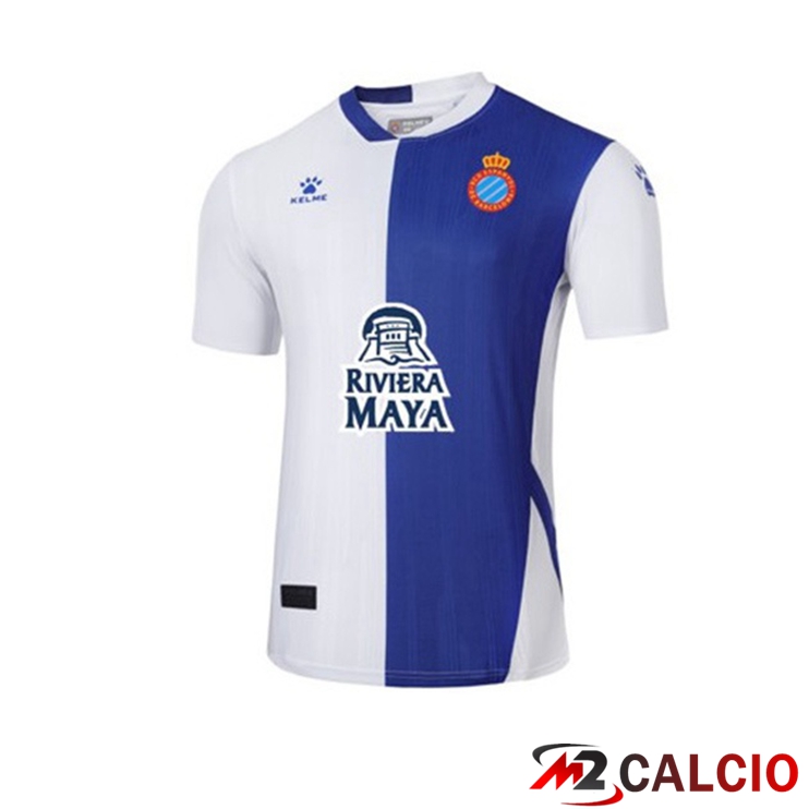 Maglie Calcio Personalizzate,Tute Calcio Squadre,Maglia Nazionale Italiana Calcio | Maglie Calcio FC RCD Espanyol Terza Blu Bianco 2022/2023
