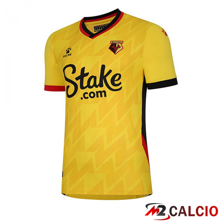 Maglie Calcio Personalizzate,Tute Calcio Squadre,Maglia Nazionale Italiana Calcio | Maglie Calcio Watford FC Prima Giallo 2022/2023