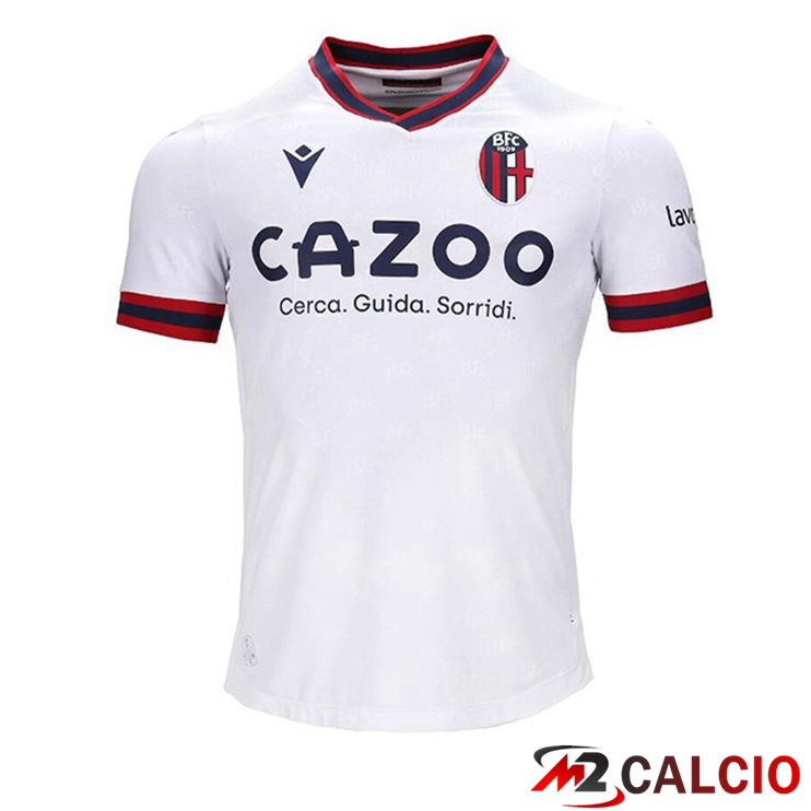 Maglie Calcio Personalizzate,Tute Calcio Squadre,Maglia Nazionale Italiana Calcio | Maglie Calcio Bologna Seconda Bianco 2022/2023