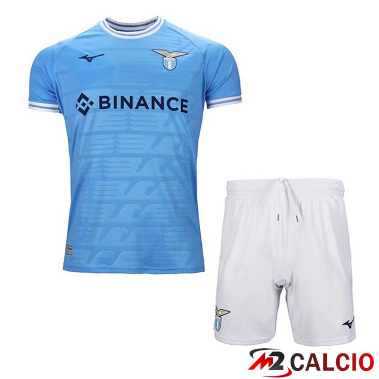 Maglie Calcio Personalizzate,Tute Calcio Squadre,Maglia Nazionale Italiana Calcio | Maglie Calcio SS Lazio Bambino Prima Blu 2022/2023