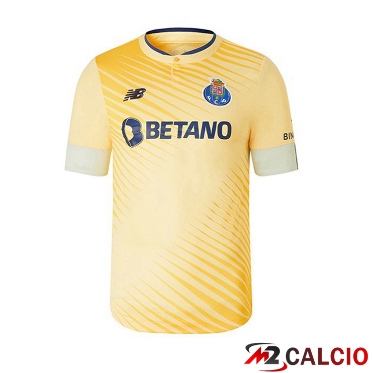 Maglie Calcio Personalizzate,Tute Calcio Squadre,Maglia Nazionale Italiana Calcio | Maglie Calcio FC Porto Seconda Giallo 2022/2023