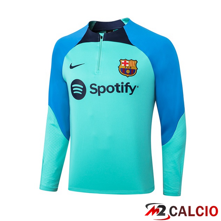 Maglie Calcio Personalizzate,Tute Calcio Squadre,Maglia Nazionale Italiana Calcio | Felpe Allenamento FC Barcellona Blu Verde 2022/2023