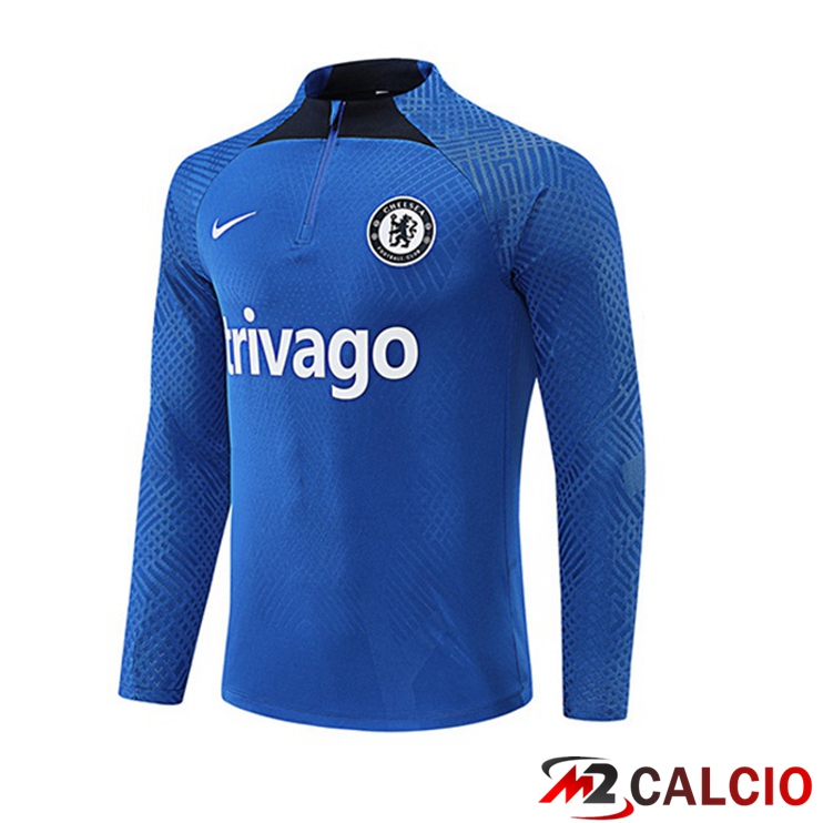 Maglie Calcio Personalizzate,Tute Calcio Squadre,Maglia Nazionale Italiana Calcio | Felpe Allenamento FC Chelsea Blu 2022/2023