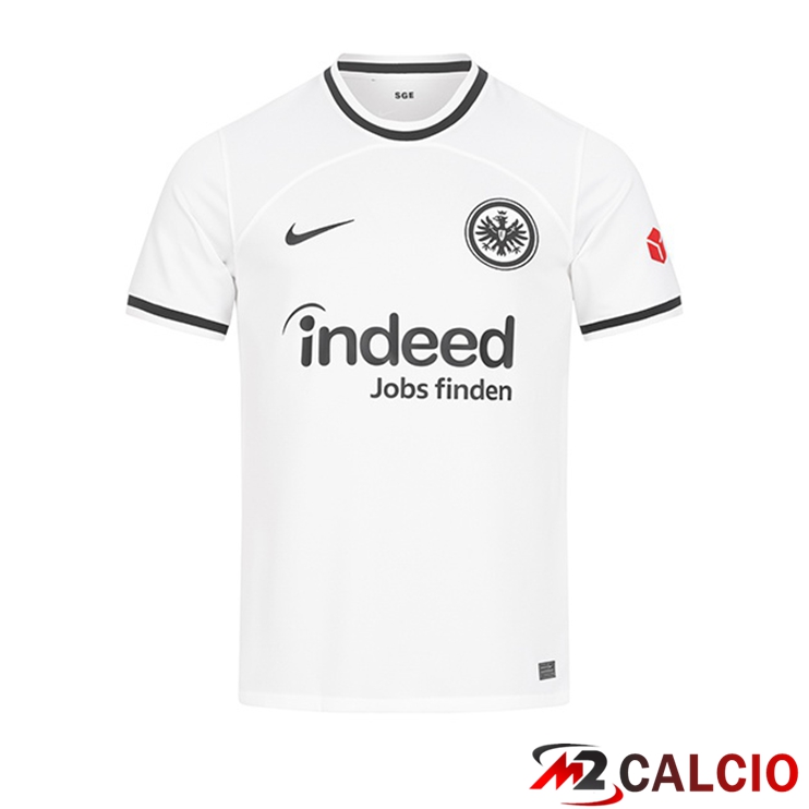 Maglie Calcio Personalizzate,Tute Calcio Squadre,Maglia Nazionale Italiana Calcio | Maglie Calcio Eintracht Frankfurt Prima Bianco 2022/2023