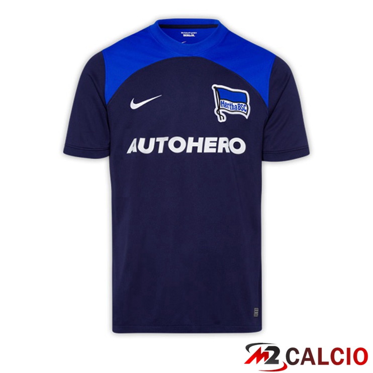 Maglie Calcio Personalizzate,Tute Calcio Squadre,Maglia Nazionale Italiana Calcio | Maglie Calcio Hertha BSC Seconda Blu 2022/2023