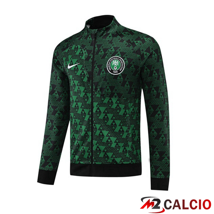 Maglie Calcio Personalizzate,Tute Calcio Squadre,Maglia Nazionale Italiana Calcio | Giacca Calcio Nigeria Verde 2022/2023