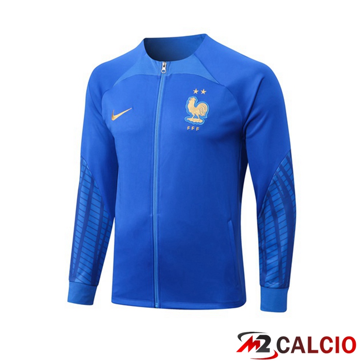 Maglie Calcio Personalizzate,Tute Calcio Squadre,Maglia Nazionale Italiana Calcio | Giacca Calcio Francia Blu 2022/2023